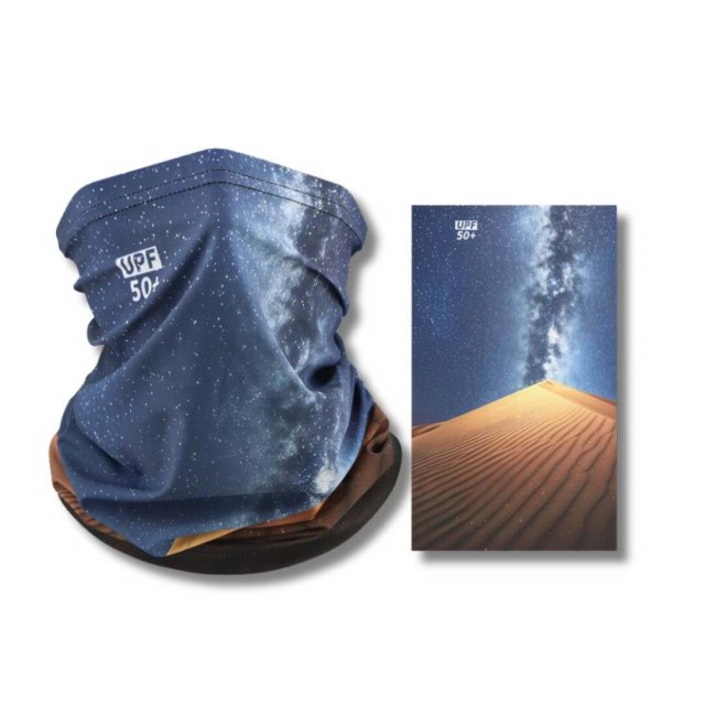 Солнцезащитный летний бафф с рисунком
